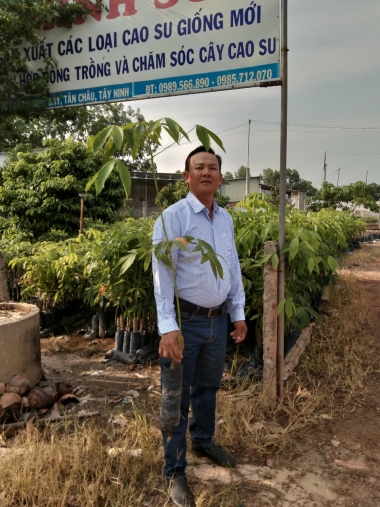 Cơ sở cao su lớn ở Tây Ninh